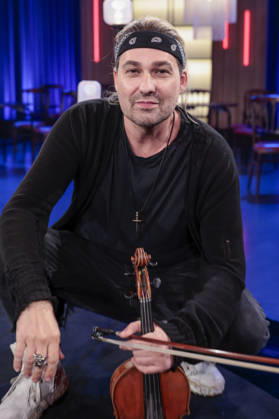 David Garrett bei der Aufzeichnung der WDR-Talkshow Kölner Treff im WDR Studio BS 3. Köln, 08.10.2026