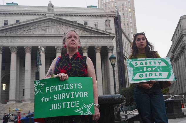 Stop sexual violence day of action rally takes place in Manhattan s Foley Square following Cornell lawsuit NEW YORK, UNITED STATES - OCTOBER 08: A Stop sexual violence day of action rally takes place in Foley Square, Manhattan, on Thursday, October 8, 2026, in the wake of Cornell University rape accusations in New York City, U.S. Selcuk Acar Anadolu New York United States. Editorial use only. Please get in touch for any other usage.  Copyright: x2026xAnadoluxSelcukxAcarx