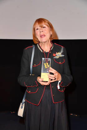 Gisele Pelicot bei der Verleihung der Brigitte Award 2026 im Kino International in Berlin am 08.10.2026