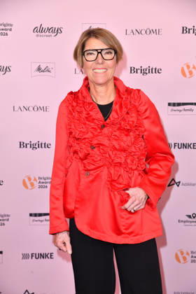 Bettina Böttinger bei der Verleihung der Brigitte Award 2026 im Kino International in Berlin am 08.10.2026