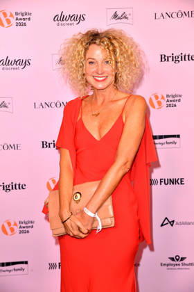 Aline von Drateln bei der Verleihung der Brigitte Award 2026 im Kino International in Berlin am 08.10.2026