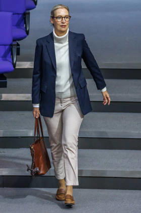 Bundestag Alice Weidel (AfD) im Deutschen Bundestag am 09.10.26 in Berlin. Berlin Berlin Deutschland Bundestag