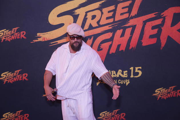 Street Fighter Red Carpet And Fan Event in Mexico City Actor Jason Momoa attends the official red carpet and fan event for the upcoming live-action film Street Fighter at CinÃ polis Universidad on October 08, 2026 in Mexico City, Mexico. (Photo by Ismael Rosas Eyepix Group) Copyright: xIsmaelxRosas xEyepixxGroupx IR_08102026_198650