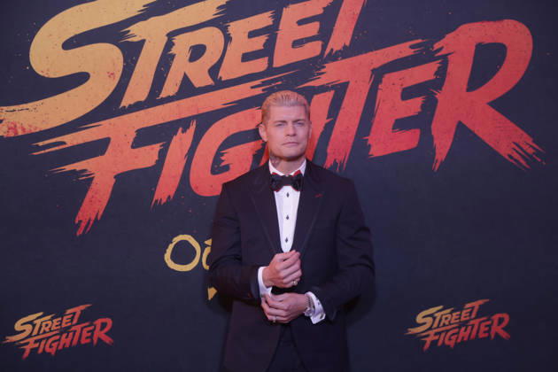 Street Fighter Red Carpet And Fan Event in Mexico City WWE wrestler Cody Rhodes attends the official red carpet and fan event for the upcoming live-action film Street Fighter at CinÃ polis Universidad on October 08, 2026 in Mexico City, Mexico. (Photo by Ismael Rosas Eyepix Group) Copyright: xIsmaelxRosas xEyepixxGroupx IR_08102026_198666