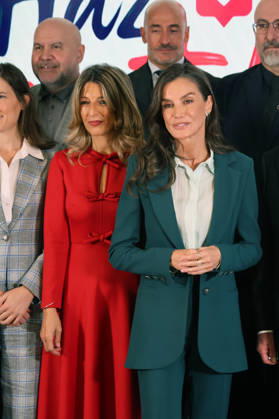 Queen Letizia presides over the official ceremony for World Mental Health Day 2026. The Minister of Labor and Social Economy, Yolanda Díaz, and Queen Letizia pose during the official ceremony for World Mental Health Day 2026, at the Ilunion Atrium Hotel on October 9, 2026, in Madrid, Spain. Organized by the Spanish Mental Health Confederation, the event will be held under the slogan Match Your Mental Health, in collaboration with the Ministry of Social Rights, Consumer Affairs, and the 2030 Agenda and the ONCE Foundation CELEBRITIES QUEEN ROYALTY HEALTH MENTAL HEALTH Raú Madrid Madrid, Spain Copyright: xRaulxTerrelx 7830766