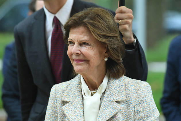 Feierliche Einweihung des neuen Schulgebäudes des Luisen-Gymnasiums am 09.10.2026 in Düsseldorf Ihre Majestät Königin Silvia von Schweden