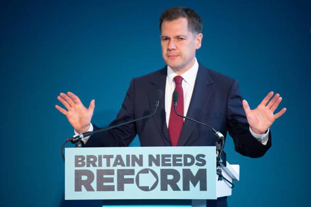 Reform UK Presser at Church House, London, UK - 9 October, 2026 Robert Jenrick - Reform UK Chancellor speaks at a Press Conference at Church House, London, England, UK on Friday 9 October, 2026., Credit:Justin Ng Avalon UK, England, London, Church House Copyright: xJustinxNgx xAvalonx 1141731618