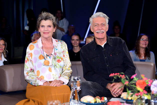 Sonja Moor and Max Moor during the NDR Talk Show on October 9, 2026 at NDR Studio Lokstedt in Hamburg, Germany NDR Talk Show in Hamburg, Germany