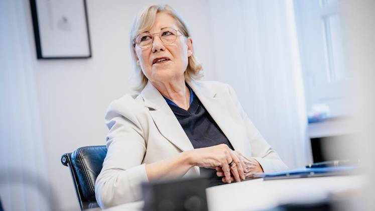 Krupp-Stiftungschefin Ursula Gather im Interview. Lange Zeit hat sich Ursula Gather, die Chefin der Krupp-Stiftung, nicht mehr zum Konzern Thyssenkrupp geäußert. Jetzt spricht sie im exklusiven Interview. Am 09.10.2026 in Essen ** NUR FÜR REDAKTIONELLE ZWECKE ** EDITORIAL USE ONLY **<p>Krupp-Stiftungschefin Ursula Gather im Interview. Lange Zeit hat sich Ursula Gather, die Chefin der Krupp-Stiftung, nicht mehr zum Konzern Thyssenkrupp geäußert. Jetzt spricht sie im exklusiven Interview. Am 09.10.2026 in Essen Copyright: ChristophxJendral