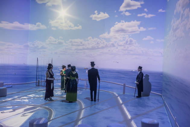 October 9, 2026: October 8, 2026 (Malaga)The Legend of the Titanic, the immersive exhibition, docks in MoÂ¡laga after its premiere in Madrid and gathers more than a million spectators on its journeys across Europe in the space of Sorhlin. The most immersive Titanic arrives in Malaga with a tour of the cabins. An exhibition 360 arrives in the city with five different experiences in which virtual reality allows you to know the rooms of the ship and listen live to its musicians. The exhibition will be open to the public from October 8 to January 5, including weekends. - ZUMAc161 20261009_zap_c161_047 Copyright: xLorenzoxCarnerox