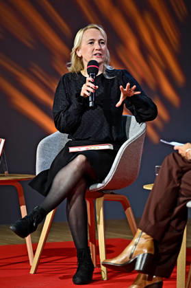 Frankfurter Buchmesse 2026. Schriftstellerin Anousch Mueller am 09.10.2026 auf der Frankfurter Buchmesse. 20261009MWI154305