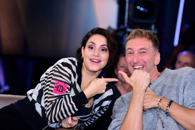 Almila Bagriacik and Freshtorge during the NDR Talk Show on October 9, 2026 at NDR Studio Lokstedt in Hamburg, Germany NDR Talk Show in Hamburg, Germany