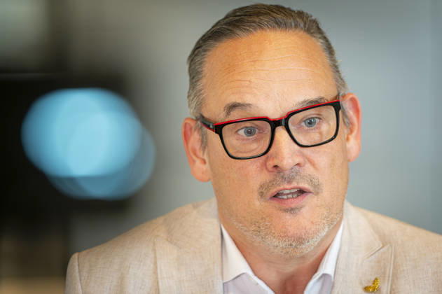 Martin Reichard EUR, Deutschland, Berlin, 09.10.2026: Martin Reichard (AfD) im Interview zur Absage von BMW - der AfD in Sachsen-Anhalt keine Fahrzeuge zu leasen.