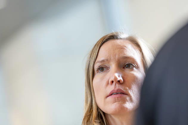 Ottilie Klein EUR, Deutschland, Berlin, 09.10.2026: Ottilie Klein (CDU) gibt ein Interview im Deutschen Bundestag zu aktuellen Themen zu den anstehenden Reformen.