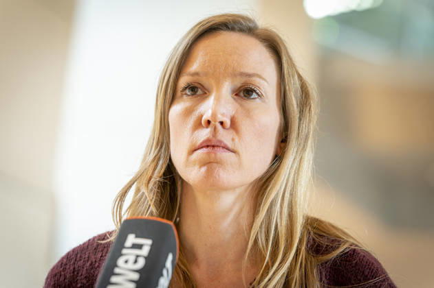 Ottilie Klein EUR, Deutschland, Berlin, 09.10.2026: Ottilie Klein (CDU) gibt ein Interview im Deutschen Bundestag zu aktuellen Themen zu den anstehenden Reformen.