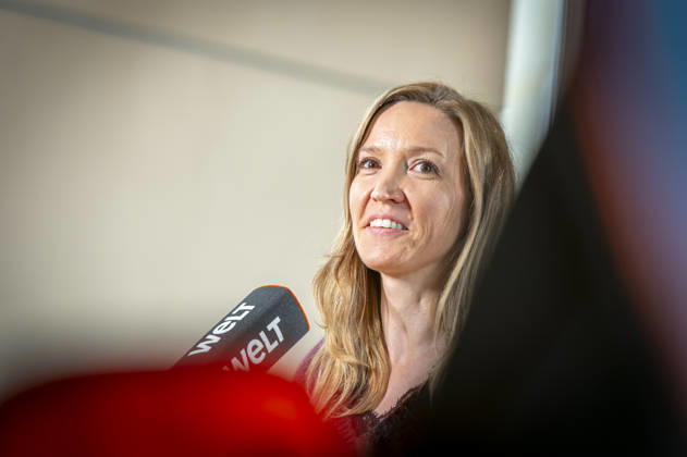 Ottilie Klein EUR, Deutschland, Berlin, 09.10.2026: Ottilie Klein (CDU) gibt ein Interview im Deutschen Bundestag zu aktuellen Themen zu den anstehenden Reformen.