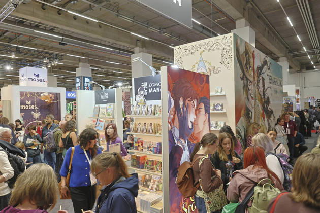 Frankfurt Impressionen 09.10.2026 Die 78. Frankfurter Buchmesse öffnet heute die Tore für alle Besucher - Messestand Mange in Halle 4.0 Frankfurt (Main) Hessen Deutschland