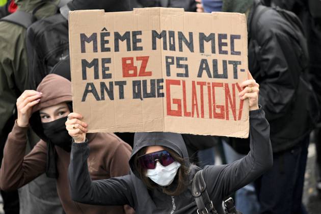 FGTB national demonstration « Pas dans nos poches ! » BRUSSELS, BELGIUM - OCTOBER 09 : FGTB national demonstration « Pas dans nos poches ! »against federal government budget measures on October 9, 2026 in Brussels, Belgium, 09 10 2026 Brussels Belgium  Copyright: xPhilipxReynaersx