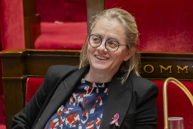 Paris, France le 9 Octobre, 2026 - Examen en seance a l assemblee nationale de la proposition de loi apportant une reponse integrale au phenomene des violences sexuelles et sexistes contre les femmes et les enfants - Celine Thiebault-Martinez POLITIQUE, ASSEMBLEE NATIONALE, EXAMEN DE LOI, LEGISLATIF, LOI INTEGRALE, VIOLENCES SEXUELLES  Copyright: xVincentxIsorex
