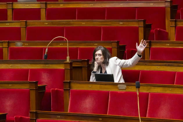 Paris, France le 9 Octobre, 2026 - Examen en seance a l assemblee nationale de la proposition de loi apportant une reponse integrale au phenomene des violences sexuelles et sexistes contre les femmes et les enfants - Sandrine Josso POLITIQUE, ASSEMBLEE NATIONALE, EXAMEN DE LOI, LEGISLATIF, LOI INTEGRALE, VIOLENCES SEXUELLES  Copyright: xVincentxIsorex