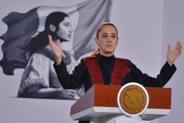 October 9, 2026: TO-45414-MEXICO , September 10, 2026. Mexican President Claudia Sheinbaum spoke about heavy rains in various states and national politics during the "People& 039;s Conference" at the National Palace in Mexico City. Clasos.com.mx - ZUMAcs4_ 20261009_faa_cs4_022 Copyright: xJavierxLiraxOterox