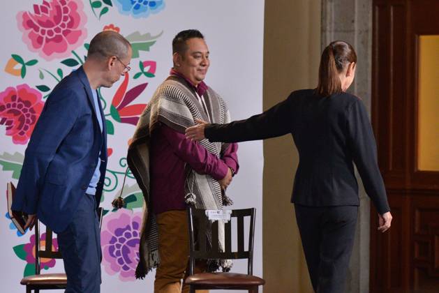 October 9, 2026: TO-45414-MEXICO , September 10, 2026. Mexican President Claudia Sheinbaum spoke about heavy rains in various states and national politics during the "People& 039;s Conference" at the National Palace in Mexico City. Clasos.com.mx - ZUMAcs4_ 20261009_faa_cs4_033 Copyright: xJavierxLiraxOterox