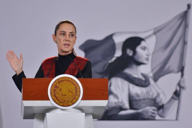 October 9, 2026: TO-45414-MEXICO , September 10, 2026. Mexican President Claudia Sheinbaum spoke about heavy rains in various states and national politics during the "People& 039;s Conference" at the National Palace in Mexico City. Clasos.com.mx - ZUMAcs4_ 20261009_faa_cs4_055 Copyright: xJavierxLiraxOterox