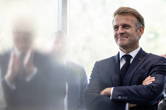 Emmanuel Macron And Frank-Walter Steinmeier Visit in Gironde French President Emmanuel Macron and German President Frank-Walter Steinmeier visit The Exploration Company, a Franco-German space company in Gironde in Le Haillan, France, on October 9, 2026. Photo by Margot Le Gonidec ABACAPRESS.COM Le Haillan France Copyright: xLexGonidecxMargot ABACAx