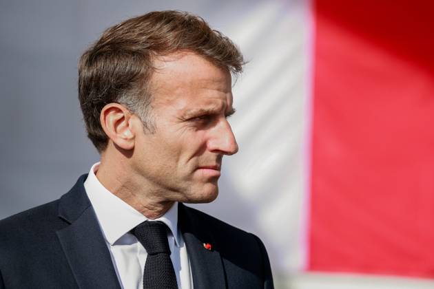 STATE VISIT BY MR. FRANK WALTER STEINMEIER, PRESIDENT OF THE FEDERAL REPUBLIC OF GERMANY, ACCOMPANIED BY THE PRESIDENT OF THE FRENCH REPUBLIC, EMMANUEL MACRON. PHOTO: PQR SUD OUEST, GUILLAUME BONNAUD Bordeaux, October 9, 2026, in Gironde. State visit by Mr. Frank Walter Steinmeier, President of the Federal Republic of Germany, accompanied by the President of theEMMANUEL MACRON, PRESIDENT OF THE FRENCH REPUBLIC, PHOTO BY GUILLAUME BONNAUD AT THE SITE OF THE EXPLORATION COMPANY’S NYX SPACE CAPSULE State visit by Frank-Walter Steinmeier, President of the Federal Republic of Germany, accompanied by President Emmanuel Macron in Bordeaux on October 9, 2026, Bordeaux, Gironde, France Copyright: xPHOTOPQR SUDxOUEST MAXPPPxGUILLAUMExBONNAUDx 20261009SDO2971 20261009SDO2971