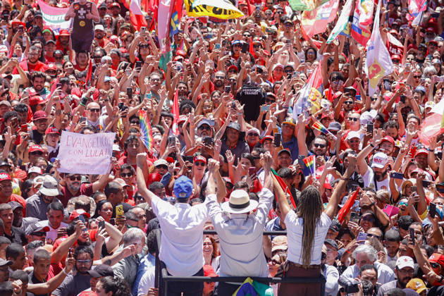 BRASiLIA, DF - 09.10.2026: ATO DE LULA EM BRASiLIA - President Lula resumes campaign events after the first round of elections, in Ceilândia (DF). x3027364x JoaoxPedroxCarvalho