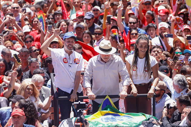 BRASiLIA, DF - 09.10.2026: ATO DE LULA EM BRASiLIA - President Lula resumes campaign events after the first round of elections, in Ceilândia (DF). x3027365x JoaoxPedroxCarvalho