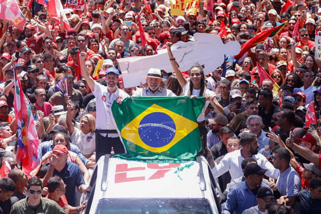 BRASiLIA, DF - 09.10.2026: ATO DE LULA EM BRASiLIA - President Lula resumes campaign events after the first round of elections, in CeilÃ¢ndia (DF). x3027367x  JoaoxPedroxCarvalho