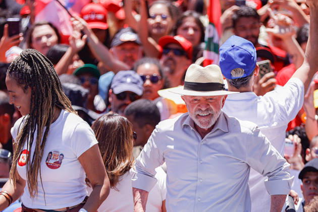 BRASiLIA, DF - 09.10.2026: ATO DE LULA EM BRASiLIA - President Lula resumes campaign events after the first round of elections, in CeilÃ¢ndia (DF). x3027388x  JoaoxPedroxCarvalho