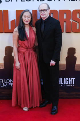 Premiere Of Wild Horse Nine on Friday 9 October 2026 Karen Ho And Steve Buscemi attends the red carpet for Premiere Of Wild Horse Nine screening during the London Film Festival 2026 on Friday 9 October 2026 at Royal Festival Hall, London. ., Credit:Julie Edwards Avalon  Copyright: xJuliexEdwardsx xAvalonx 1141826596