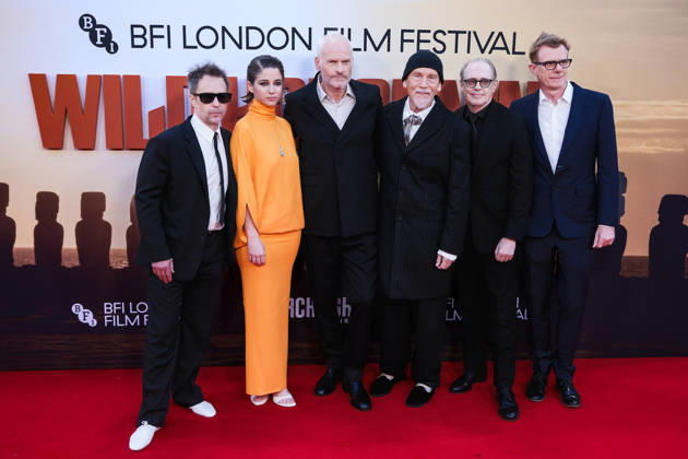Premiere Of Wild Horse Nine on Friday 9 October 2026 Sam Rockwell, Mariana Di Girolamo, Martin Mcdonagh, John Malkovich, Steve Buscemi, Graham Broadbent attends the red carpet for Premiere Of Wild Horse Nine screening during the London Film Festival 2026 on Friday 9 October 2026 at Royal Festival Hall, London. ., Credit:Julie Edwards Avalon  Copyright: xJuliexEdwardsx xAvalonx 1141826703