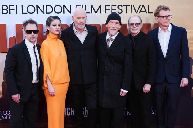 Premiere Of Wild Horse Nine on Friday 9 October 2026 Sam Rockwell, Mariana Di Girolamo, Martin Mcdonagh, John Malkovich, Steve Buscemi, Graham Broadbent attends the red carpet for Premiere Of Wild Horse Nine screening during the London Film Festival 2026 on Friday 9 October 2026 at Royal Festival Hall, London. ., Credit:Julie Edwards Avalon Copyright: xJuliexEdwardsx xAvalonx 1141826708