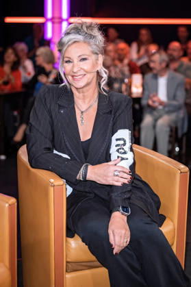 MDR - Riverboat. Sängerin Claudia Jung anläßlich der Aufzeichnung der MDR - Talkshow Riverboat am 09.10.2026 in der Mediacity Leipzig. 20261009SFL0014