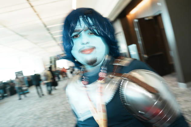 October 9, 2026, New York, New York, USA: Scenes of people in cosplay at the 2026 New York Comic Con at the Javits Center on October 9, 2026 in New York. New York USA - ZUMAb148 20261009_zap_b148_095 Copyright: xBryanxSmithx