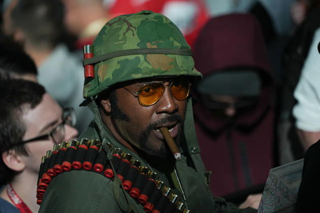 October 9, 2026, New York, New York, USA: Scenes of people in cosplay at the 2026 New York Comic Con at the Javits Center on October 9, 2026 in New York. New York USA - ZUMAb148 20261009_zap_b148_048 Copyright: xBryanxSmithx