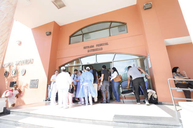 Strong 7.7 magnitude earthquake strikes Panama PANAMA CITY, PANAMA - OCTOBER 9: A strong 7.7 magnitude earthquake hit southern Panama on October 9, 2026, according to the US Geological Survey (USGS), upgrading its initial magnitude estimate from 7.6. The earthquake struck 12 kilometers (7.4 miles) west-southwest of Pitaloza Arriba at a depth of 12.6 kilometers (7.8 miles), the USGS said. There were no immediate reports of casualties or major damage. There was no tsunami warning, advisory, watch, or threat in effect, according to the US Tsunami Warning Center. According to local media, Panama International Airport has been temporarily closed. Daniel Gonzalez Anadolu Panama City Panama. Editorial use only. Please get in touch for any other Copyright: x2026xAnadoluxDanielxGonzalezx