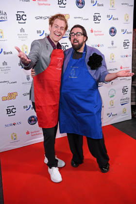 Johannes Heinrichs, Steven Preisner bei der KINDERSCHUTZENGEL E.V. GALA 2026 im Spindler & Klatt in Berlin am 09.10.2026