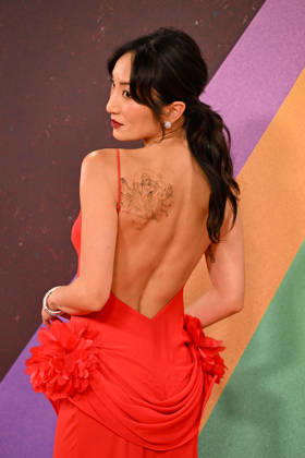 Cast attend the I Love Boosters premiere during the 70th BFI London Film Festival held at BFI Southbank, London Featuring: Poppy Liu Where: London, United Kingdom When: 09 Oct 2026 Credit: Cover Images EDITORIAL USE ONLY. NOT FOR USE BY NEWSPAPERS BASED IN THE UK. Copyright: xx coverimg56081923