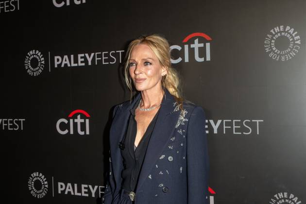 October 9, 2026, New York, New York, United States: Uma Thurman attends.Paramount+ s Dexter: Resurrection and Dexter Franchise 20th Anniversary screening during PaleyFest NY 2026 at The Paley Museum on October 09, 2026 in New York City. New York United States  - ZUMAs197 20261009_aaa_s197_353 Copyright: xRonxAdarx