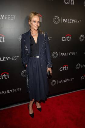 October 9, 2026, New York, New York, United States: Uma Thurman attends.Paramount+ s Dexter: Resurrection and Dexter Franchise 20th Anniversary screening during PaleyFest NY 2026 at The Paley Museum on October 09, 2026 in New York City. New York United States  - ZUMAs197 20261009_aaa_s197_359 Copyright: xRonxAdarx