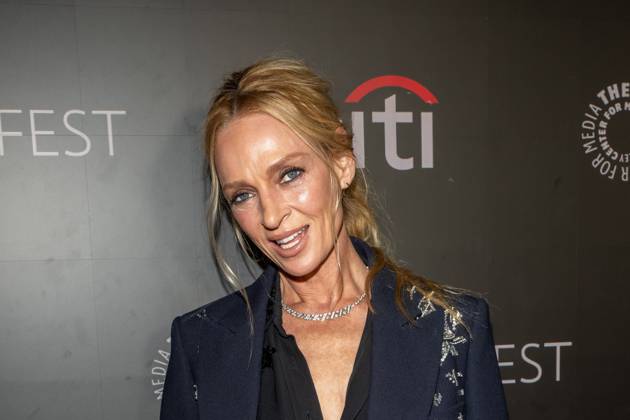 October 9, 2026, New York, New York, United States: Uma Thurman attends.Paramount+ s Dexter: Resurrection and Dexter Franchise 20th Anniversary screening during PaleyFest NY 2026 at The Paley Museum on October 09, 2026 in New York City. New York United States  - ZUMAs197 20261009_aaa_s197_363 Copyright: xRonxAdarx