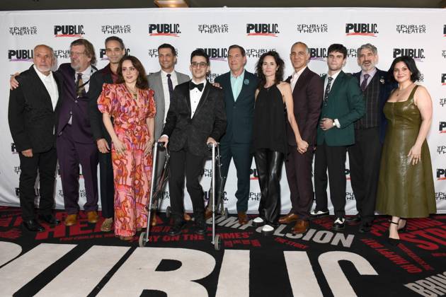 Michael Cristofer, Oskar Eustis, Jonathan Raviv, Artemis Pebdani, Danny Sharron, Ryan J. Haddad, Tim Bagley, Beth Malone, Nael Nacer, Nicholas Barron, Doug Shapiro, Sherz Aletaha at arrivals for GOOD TIME CHARLIE Opening Night, The Public Theater, New York, NY, October 09, 2026. Photo By: Quoin Pics Everett Collection GOOD TIME CHARLIE Opening Night PUBLICATIONXNOTxINxCANxCHNxFRAxITAxJPNxNORxPOLxRUSxESPxUKxUSA