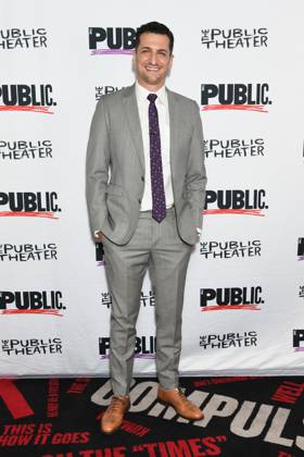 Danny Sharron at arrivals for GOOD TIME CHARLIE Opening Night, The Public Theater, New York, NY, October 09, 2026. Photo By: Quoin Pics Everett Collection GOOD TIME CHARLIE Opening Night PUBLICATIONXNOTxINxCANxCHNxFRAxITAxJPNxNORxPOLxRUSxESPxUKxUSA