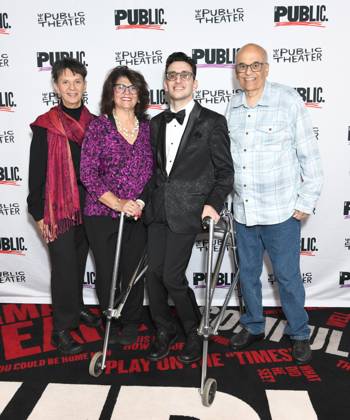 Ryan J. Haddad, family at arrivals for GOOD TIME CHARLIE Opening Night, The Public Theater, New York, NY, October 09, 2026. Photo By: Quoin Pics Everett Collection GOOD TIME CHARLIE Opening Night PUBLICATIONXNOTxINxCANxCHNxFRAxITAxJPNxNORxPOLxRUSxESPxUKxUSA