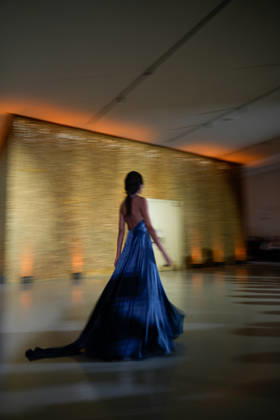 Lisbon Fashion Week in Lisboa, Portugal - 09 Oct 2026 A model walks the runway during Luis Carvalho fashion show at ModaLisboa Priority, Lisbon Fashion Week in Lisboa. Lisbon Portugal Copyright: xBrunoxdexCarvalhox xSOPAxImagesx brunodecarvalho_modalisboapriority-1544
