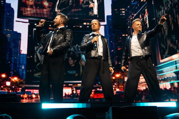 Westlife perform at The O2 , London as part of Westlife™s 25th Anniversary Tour on October 9, 2026. LONDON, ENGLAND - OCTOBER 9: Westlife perform at The O2, London as part of Westlife™s 25th Anniversary Tour on October 9, 2026., Credit:Pupat Chenaksara Avalon UK, London  Copyright: xPupatxChenaksarax xAvalonx 1141874247